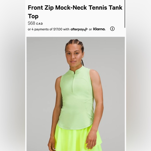 lululemon athletica Tops - Lululemon tennis/golf top